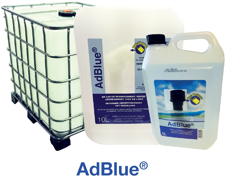 Solution d'urée AdBlue en bidon de 10L + bec verseur